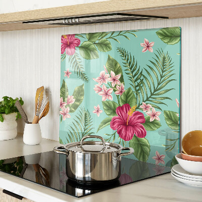 Tábua para cozinha Padrão floral tropical