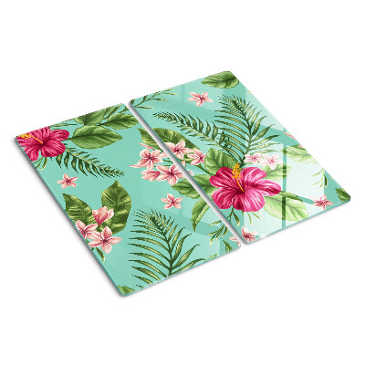 Tábua para cozinha Padrão floral tropical