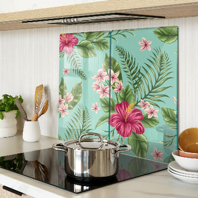 Tábua para cozinha Padrão floral tropical