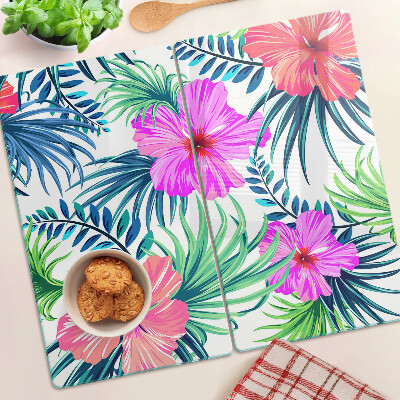 Tábua para corte Motivo floral tropical