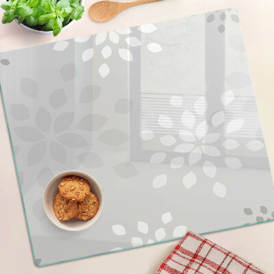 Tábua para corte Padrão floral com folhas