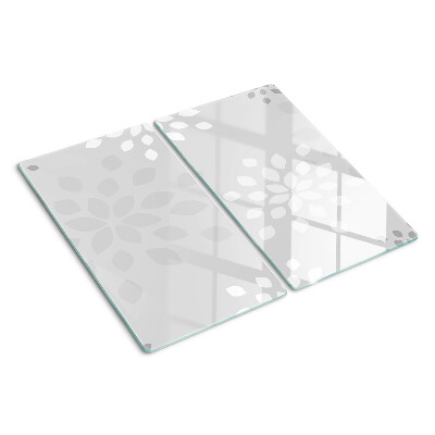 Tábua para corte Padrão floral com folhas