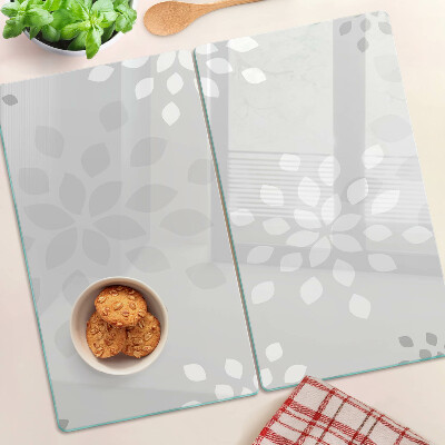 Tábua para corte Padrão floral com folhas