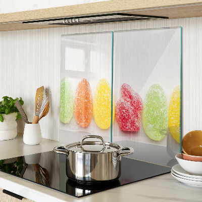 Tábua para cozinha Doces nas cores do arco-íris