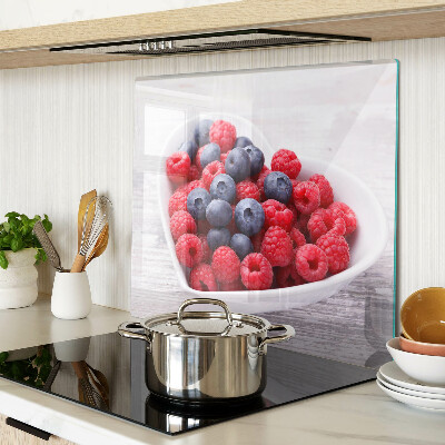 Tábua para corte Frutas em formato de coração