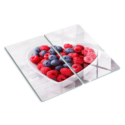 Tábua para corte Frutas em formato de coração