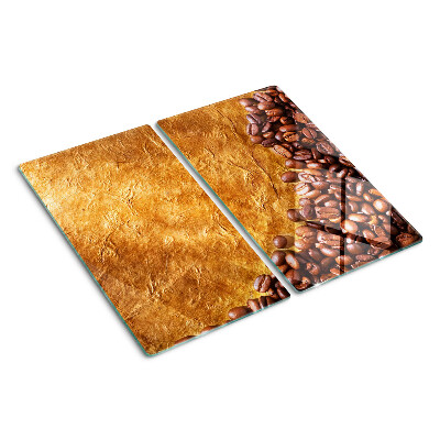 Tábua para corte Padrão de café e couro