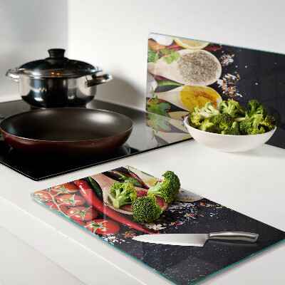 Tábua para corte Especiarias e ervas