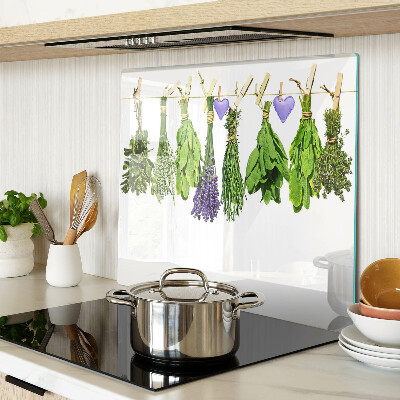Tábua para cozinha Ervas em uma corda