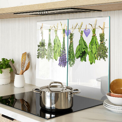 Tábua para cozinha Ervas em uma corda