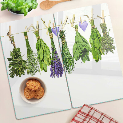 Tábua para cozinha Ervas em uma corda