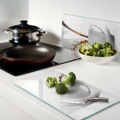 Tábua para corte Café em xícaras