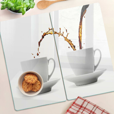 Tábua para corte Café em xícaras