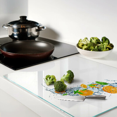 Tábua para cozinha Frutas cítricas em água