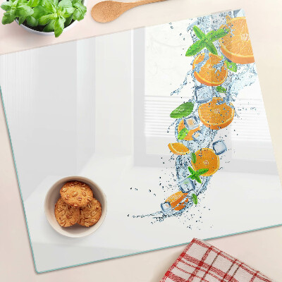 Tábua para cozinha Frutas cítricas em água