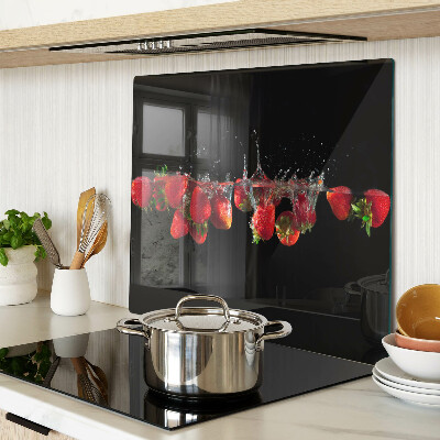 Tábua para cozinha Morangos na água