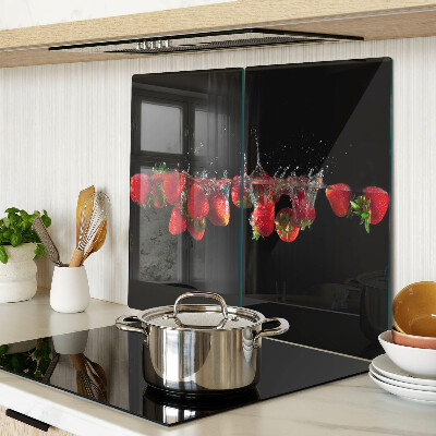 Tábua para cozinha Morangos na água