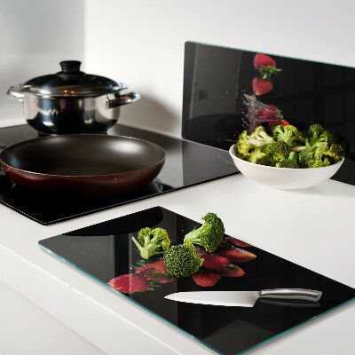 Tábua para cozinha Morangos na água