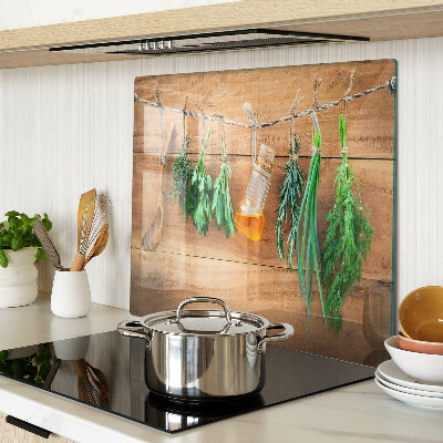 Tábua para corte Ervas na cozinha