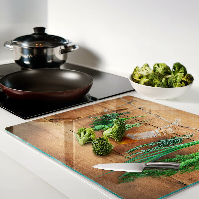 Tábua para corte Ervas na cozinha