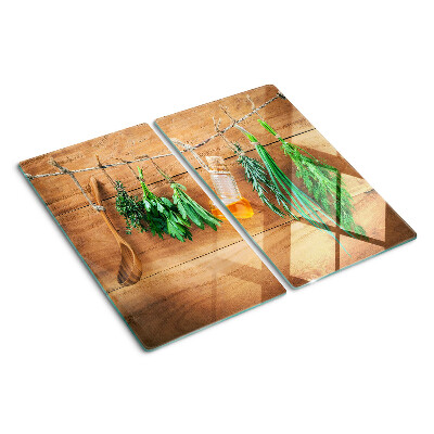 Tábua para corte Ervas na cozinha