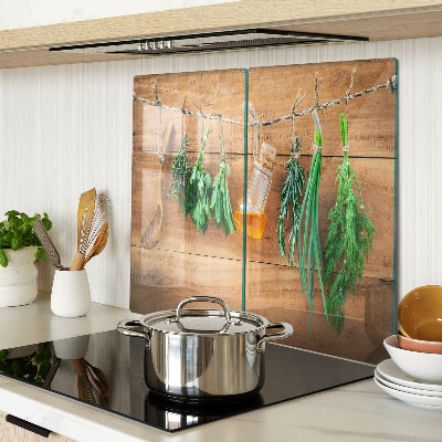 Tábua para corte Ervas na cozinha