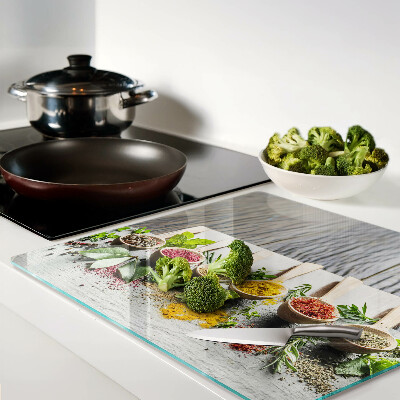 Tábua para corte Especiarias e ervas