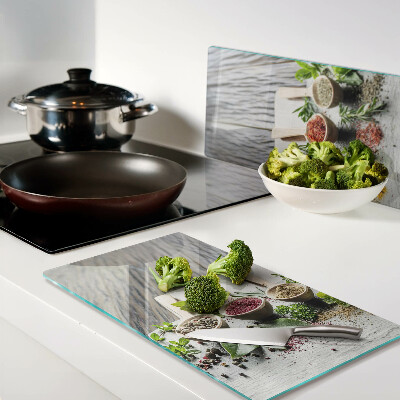 Tábua para corte Especiarias e ervas