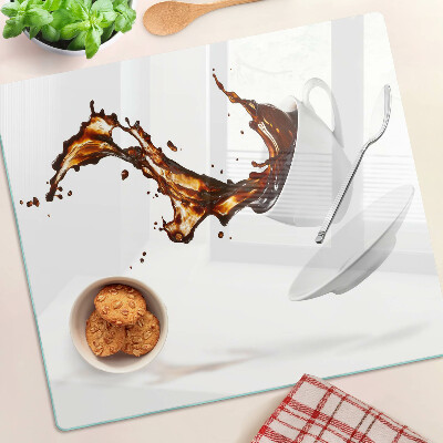 Tábua para cozinha Café e uma bebida refrescante