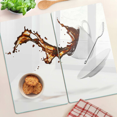 Tábua para cozinha Café e uma bebida refrescante