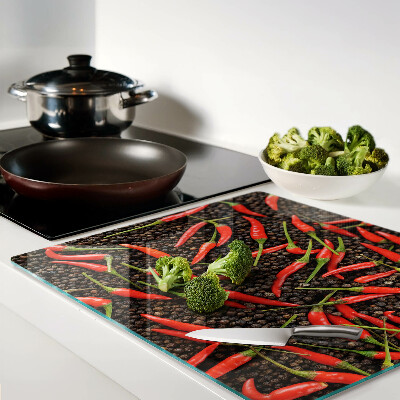 Tábua para cozinha Pimentas em pimenta-do-reino