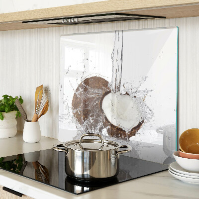 Tábua para corte Coco com água e splash