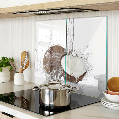 Tábua para corte Coco com água e splash