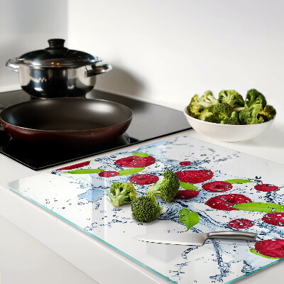 Tábua para cozinha Fruta na água