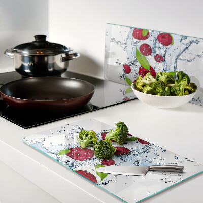 Tábua para cozinha Fruta na água