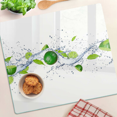 Tábua para corte Limões e água de folhas