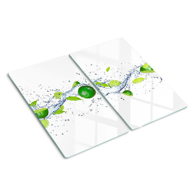 Tábua para corte Limões e água de folhas