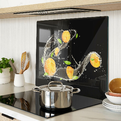 Tábua para cozinha Frutas cítricas em água