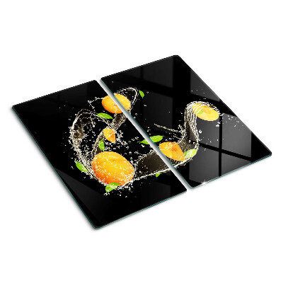 Tábua para cozinha Frutas cítricas em água