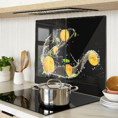 Tábua para cozinha Frutas cítricas em água