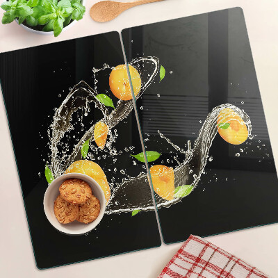 Tábua para cozinha Frutas cítricas em água