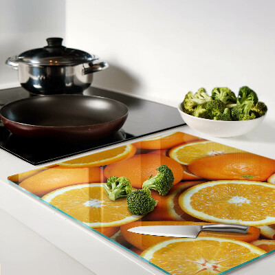 Tábua para cozinha Laranjas fatiadas