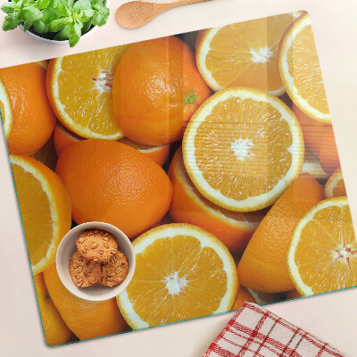 Tábua para cozinha Laranjas fatiadas