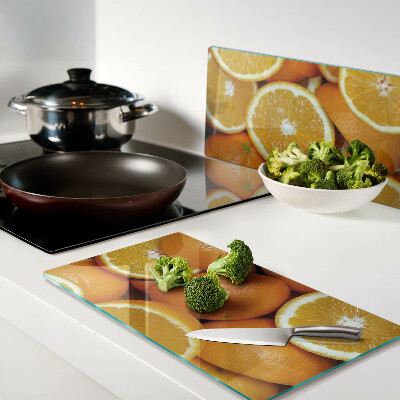 Tábua para cozinha Laranjas fatiadas