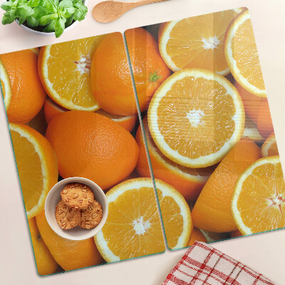 Tábua para cozinha Laranjas fatiadas