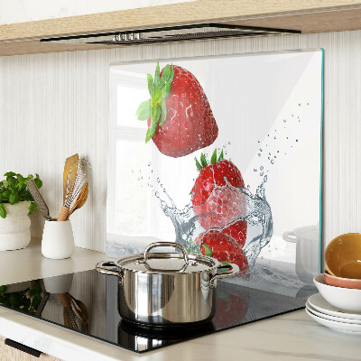 Tábua para corte Morangos na água