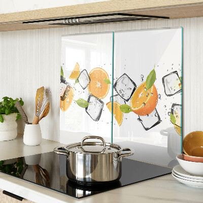 Tábua para cozinha Cítricos com gelo