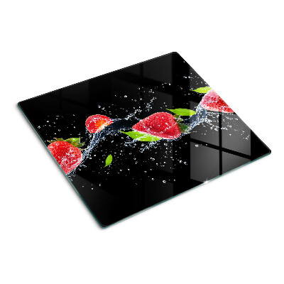 Tábua para cozinha Morangos na água