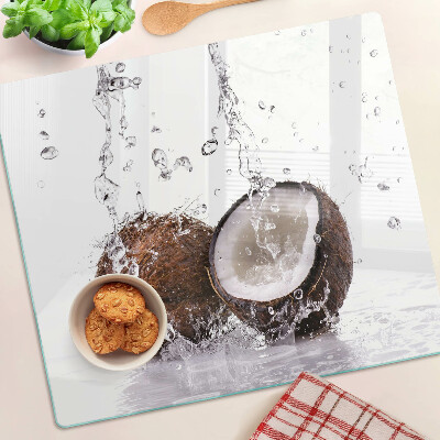 Tábua para cozinha Coco na água