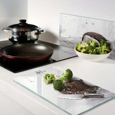 Tábua para cozinha Coco na água